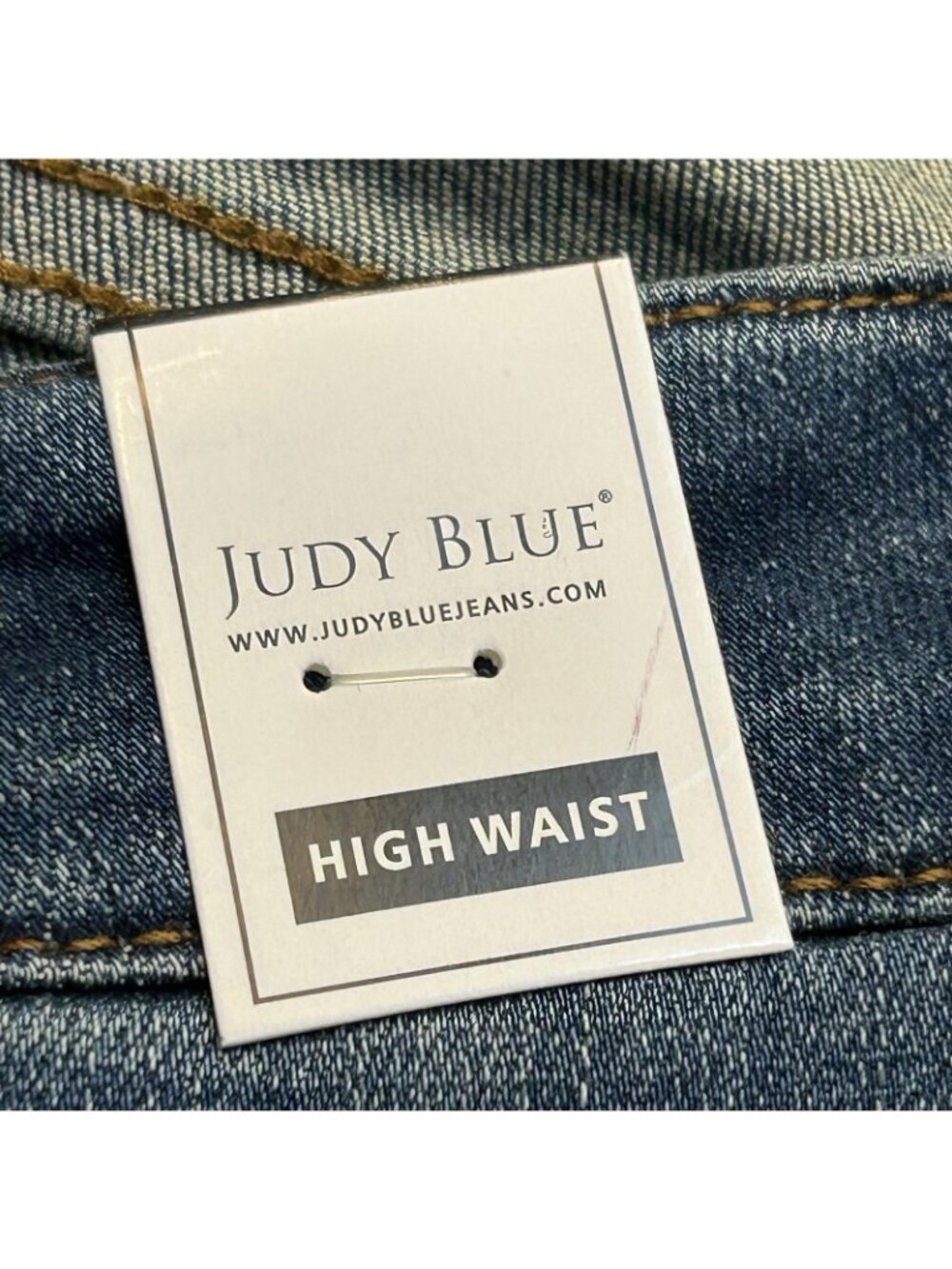 Judy Blue Flare Fit Jeans Womens 13/31 Med Blue High Rise Stretch Denim JB88172 - Picture 7 of 16